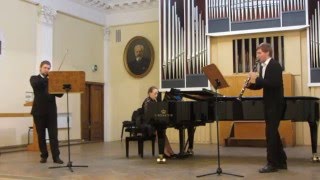 А. Хачатурян - Трио для кларнета,скрипки и фортепиано