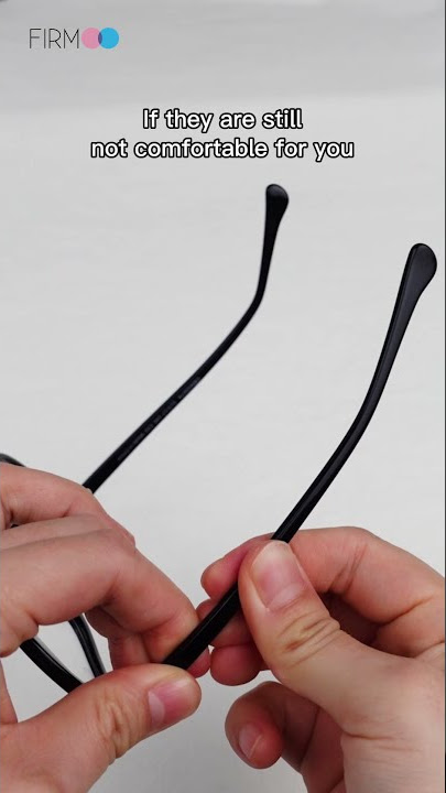 How to Adjust the Tightness of the Plastic Frames? | Firmoo.com