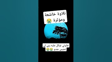 تلاوة خاشعة ومؤثرة جدا #اكسبلور #دويتو #القران #معلومات #تيكتوك #duet