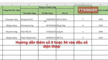 Hướng dẫn cách thêm số 0 hoặc 84 vào đầu số điện thoại trong excel Cực đơn giản