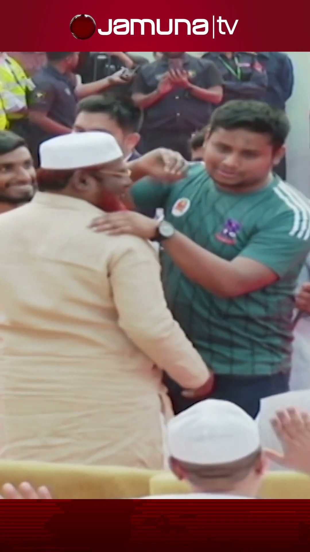 নতুন দলের আত্মপ্রকাশ অনুষ্ঠানে জার্সি পরেই উপস্থিত হাসনাত #hasnatabdullah #newparty  #jamunatv