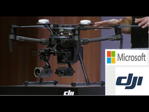 Microsoft partners with DJI on a new Windows 10 drone SDK
