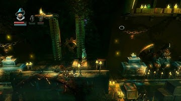 Trine Walkthrough with Theif - Level 3 Part 2 - Wolvercote Catacombs