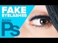 Fake Eyelashes in Photoshop