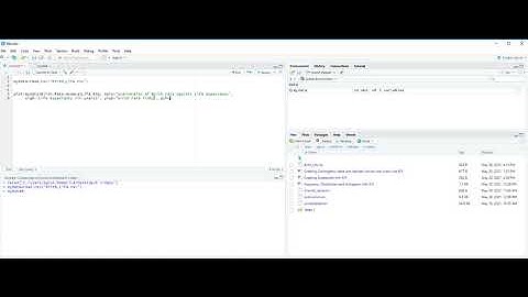 Week 2 -  Video 5 - Creating a Scatterplot with a categorical variable and bubble chart with R