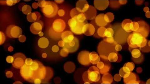 Blurred Lights Background Loop 4K   Free HD Stock Footage   No Copyright   Bokeh Effect