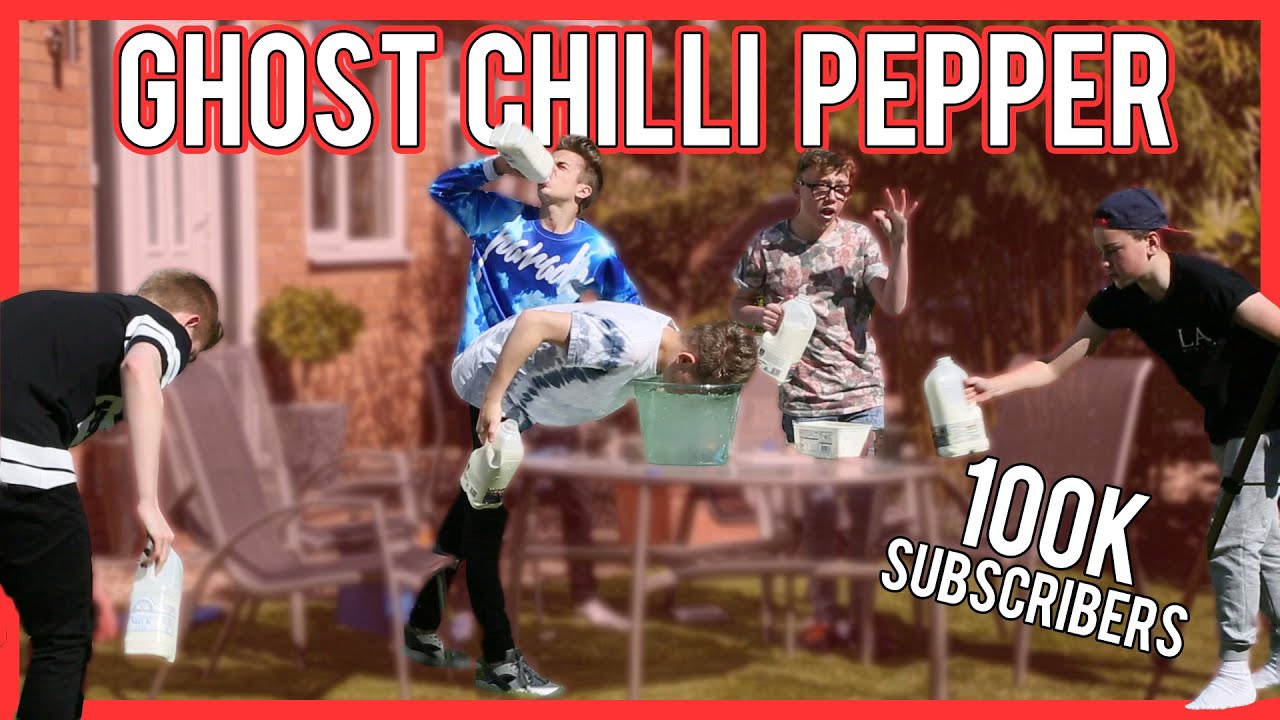GHOST CHILLI CHALLENGE! - JAKE MITCHELL
