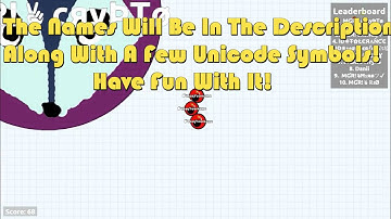 Agar.io Clan Tags! | EflexGaming