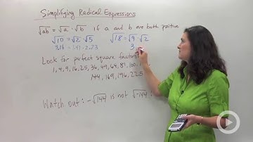 Simplifying Radical Expressions(HD)