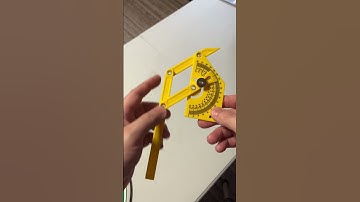 Protractor angle finder