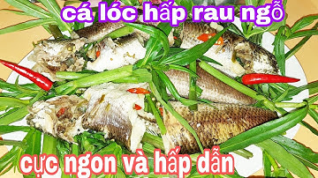 Món Ngon Gia Đình,Cá Lóc Hấp Rau Ngỗ,Ngon Đọc Lạ Dễ Chế Biến | Vui Miền Tây Vlog
