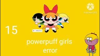 benson gets the powerpuff girls error (ft barney and figalow)