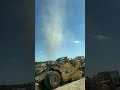 Massive Dust Devil Whirls Through Construction Site