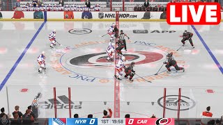 NHL LIVE🔴 New York Rangers vs Carolina Hurricanes | Game 3 - 9th May 2024 | NHL Full Match - NHL 24