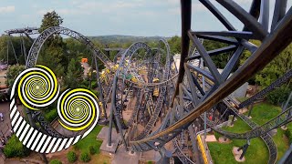 The Smiler [Horizon Leveled] Front Seat POV  Alton Towers Resort