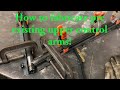 How to build upper control arms for sand rail part 1