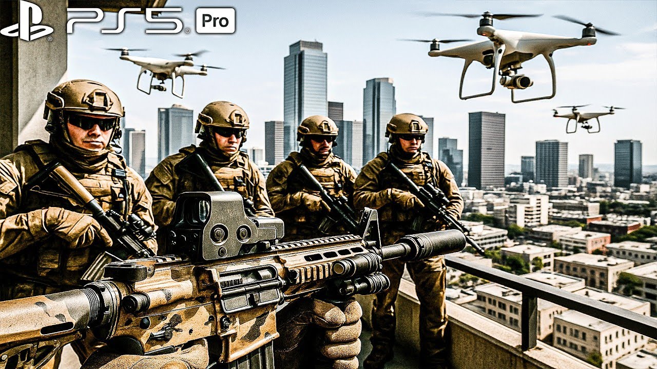 Artificial Intelligence Will Start WORLD WAR III - Call of Duty IW [PS5 PRO 4K] "Black Sky: Parade"