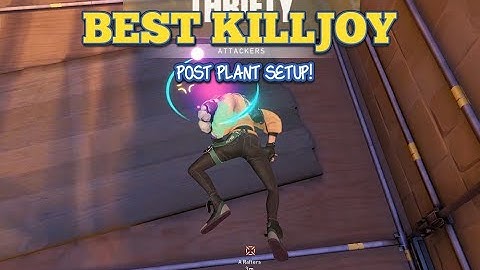 VALORANT: SECRET KILLJOY ALARM BOT GLITCH! #Valorant