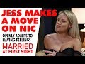 Nic's shock response to Jess' advances and admission of having feelings for him | MAFS 2019