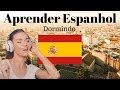 Aprenda Espanhol Dormindo // 130 Frases Essenciais Em Espanhol \\  Espanhol / Portugus