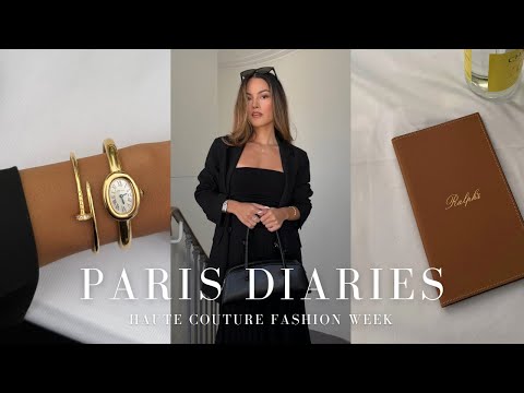 Paris Fashion Week Vlog Haute Couture Georges Hobeika Rahul Mishra Shoe Haul Lunch At Ralph S