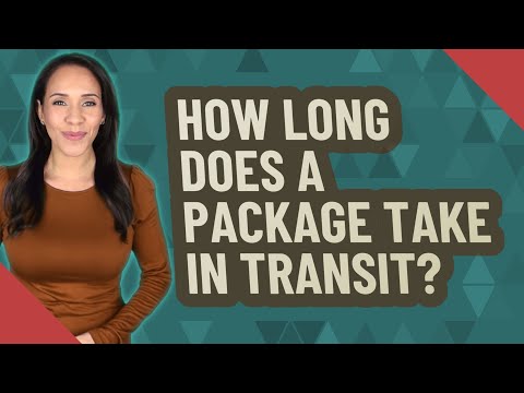Video: Bir paketin transit Canada Post'ta olması ne anlama gelir?