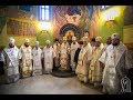Богослужіння Предстотеля УПЦ у кафедральному соборі Борисполя