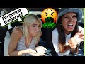 getting EXTREMELY CARSICK PRANK!!