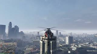 GTA V PS4 Trevor´s best near home landing spot