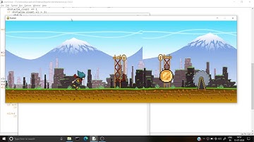 pygame tutorial #8  collison with the score and the obstacles..