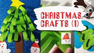 Сhristmas crafts - Сhristmas trees, Deer, Santa/Paper craft Ideas🎄🎄