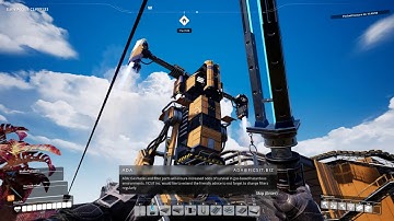Satisfactory Walk Through - Desert Ep50 - Building - April Updates and the Gas Mask!