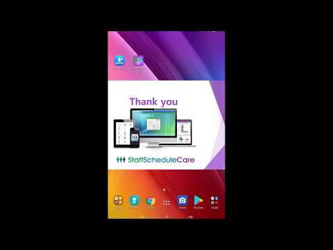 StaffScheduleCare Enhanced Mobile App Basics