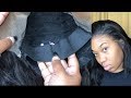 How to make an old wig GLUELESS |ELASIC BAND | HAIRBYERICKAJ.COM