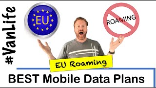 Best UK data plans for EU Roaming  2023