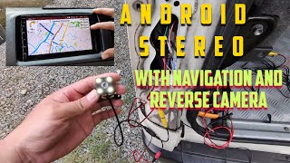 iMars Android Stereo Installation With Reverse Camera and Navigation | how to wire car stereo