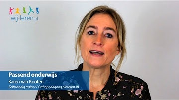 Passend onderwijs