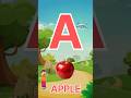ABC Fun for Kids! 🍎 Learn Letters A-D with Flashcards 🔤 #abcd #learnabc #shorts #englishsongs