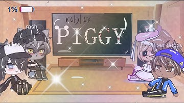 Piggy characters react to react to piggy memes part 9