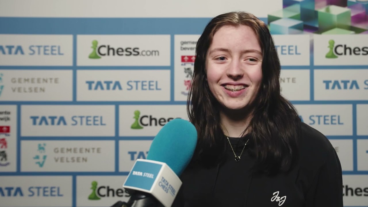 Tata Steel Chess on X: ♟ All eyes on Eline Roebers after