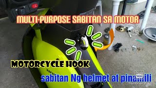 Motorcycle hook ( multi-purpose sabitan sa Motor)