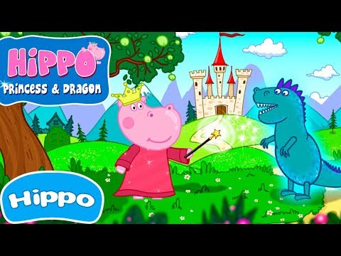 hippo-🌼-princess-and-the-ice-dragon-🌼-cartoon-game-review