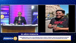 Parlamentario A Fin A Evo Morales Viaja A Arica Y Pone El Foco En Las Pericias Chilenas