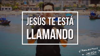 Video thumbnail of "Jesús te está llamando"
