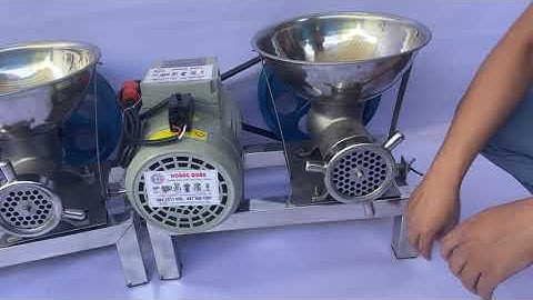 BÁO GIÁ MÁY ĐÙN THỊT, ĐÙN XƯƠNG 12 - 22 - 32 BẰNG INOX