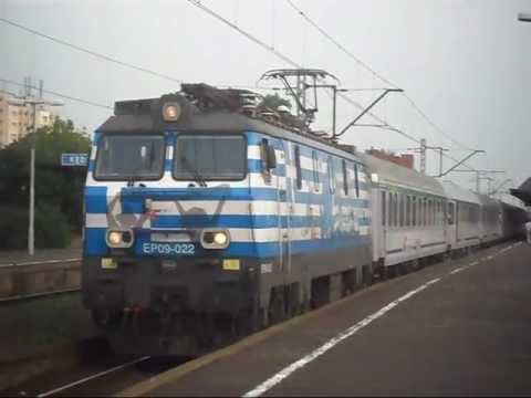 EP09-022 (Grecja) z Ex Korfanty w stronę Wrocławia; Kędzierzyn-Koźle, 4.07.12 r. rail trail cafe