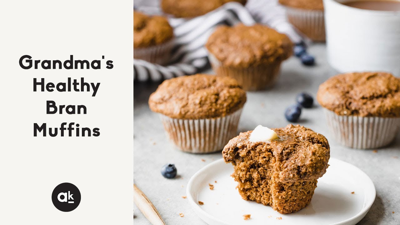 Grandma's Healthy Bran Muffins