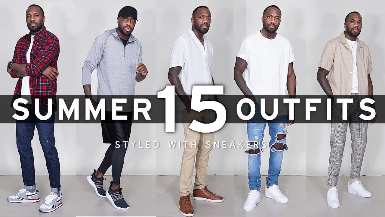 15 Summer Outfits w/ Sneakers To Wear 