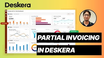 Manage partial invoicing from quotes in Deskera Books