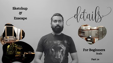 Sketchup Tutorial Scale Tool Part 14